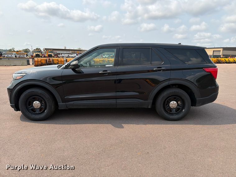 image for item FT6510 2021 Ford Explorer Police Interceptor SUV