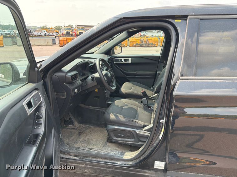 image for item FT6510 2021 Ford Explorer Police Interceptor SUV