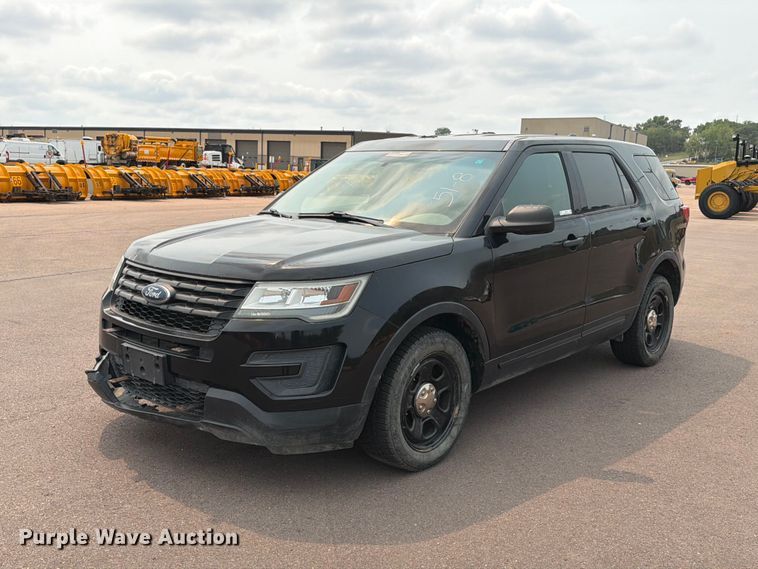 image for item FT6513 2016 Ford Explorer Police Interceptor SUV
