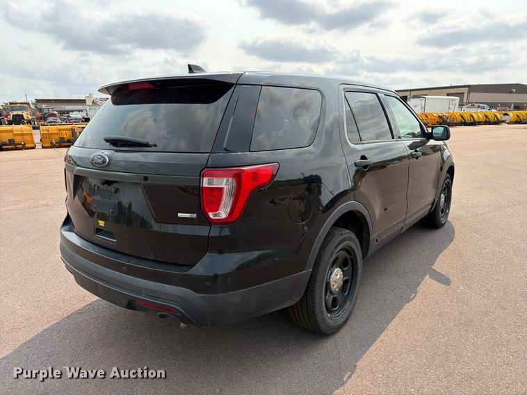 image for item FT6514 2017 Ford Explorer Police Interceptor SUV
