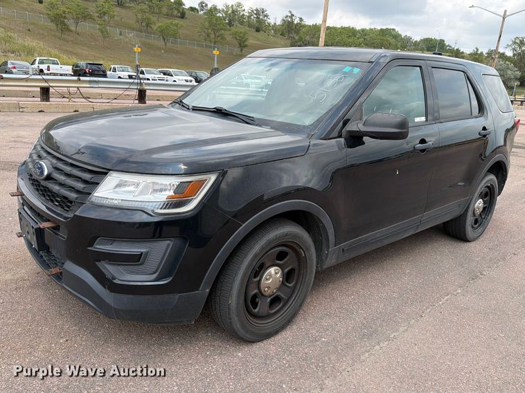 image for item FT6520 2017 Ford Explorer Police Interceptor SUV