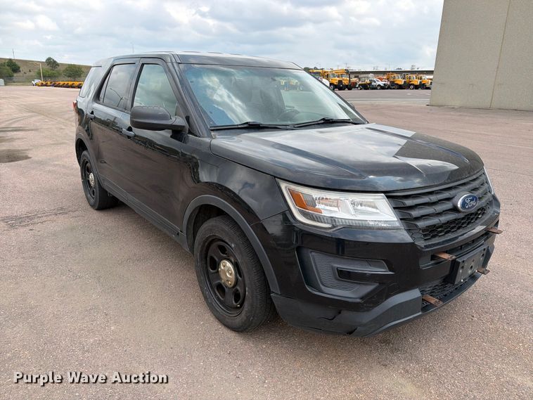 image for item FT6520 2017 Ford Explorer Police Interceptor SUV