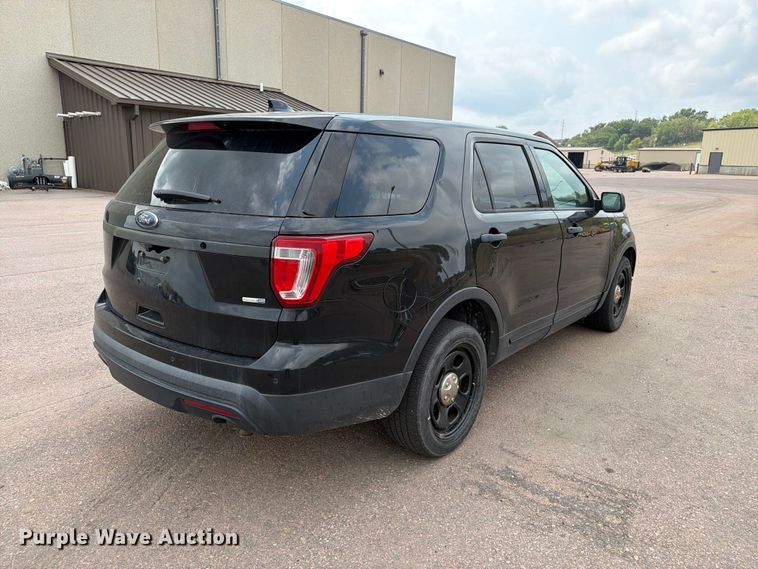 image for item FT6520 2017 Ford Explorer Police Interceptor SUV