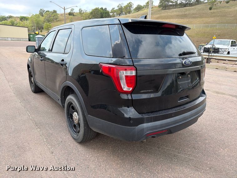 image for item FT6520 2017 Ford Explorer Police Interceptor SUV