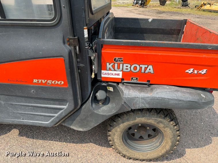 image for item FT6531 2010 Kubota RTV500 utility vehicle