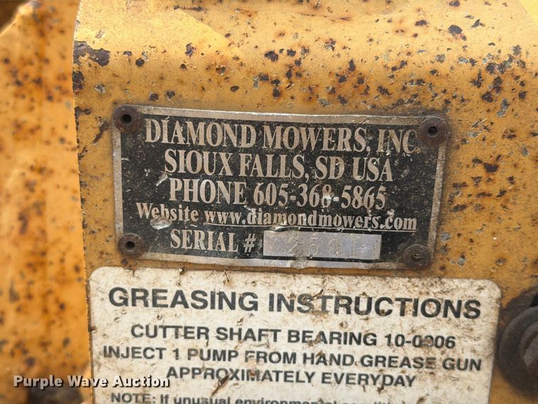 image for item FT6534 (2) Diamond mowers flail mowers