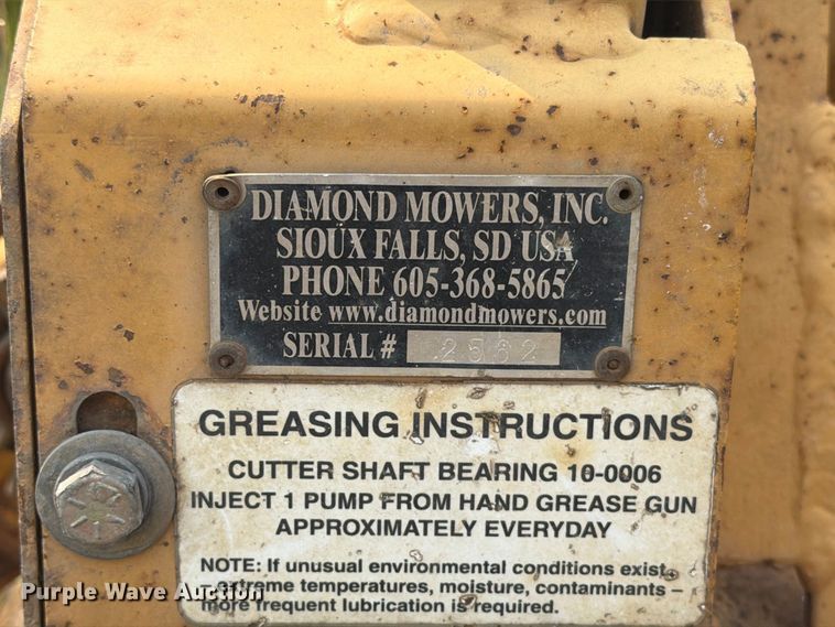 image for item FT6534 (2) Diamond mowers flail mowers
