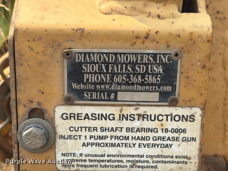 image for item FT6534 (2) Diamond mowers flail mowers