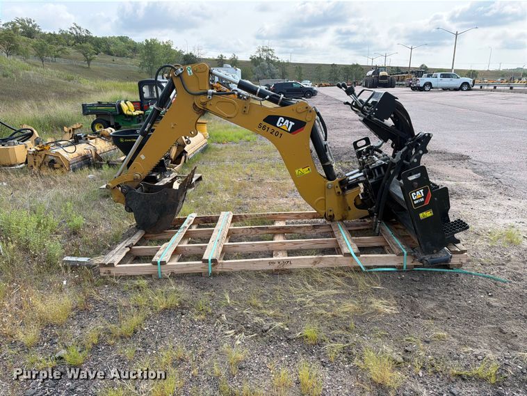 image for item FT6536 2013 Caterpillar BH150 skid steer backhoe