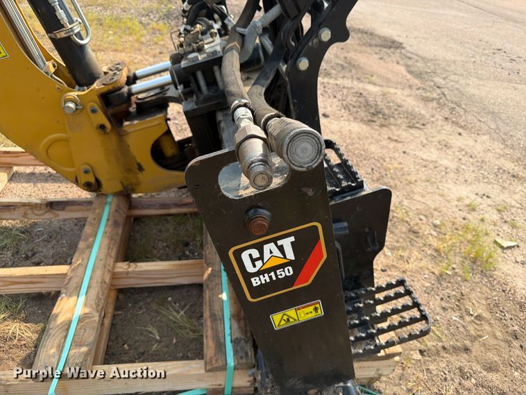 image for item FT6536 2013 Caterpillar BH150 skid steer backhoe