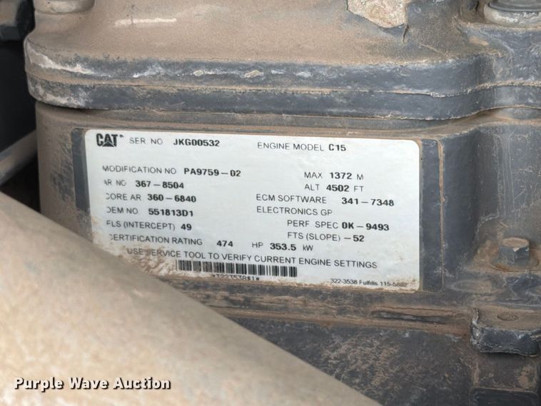 image for item FT6537 2010 Challenger MT955C 4WD tractor