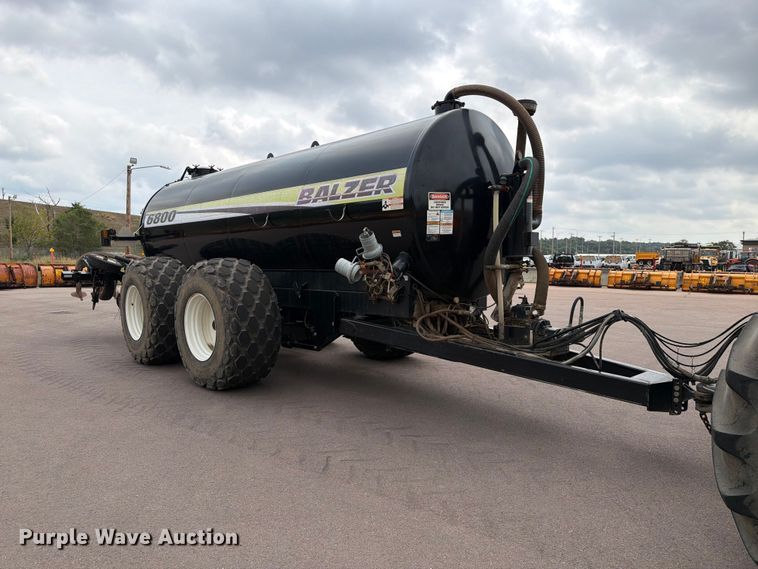 image for item FT6538 Balzer 6800 Tandem manure spreader