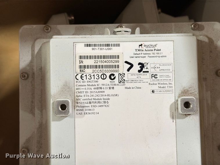 image for item FT6541 Ruckus  access points