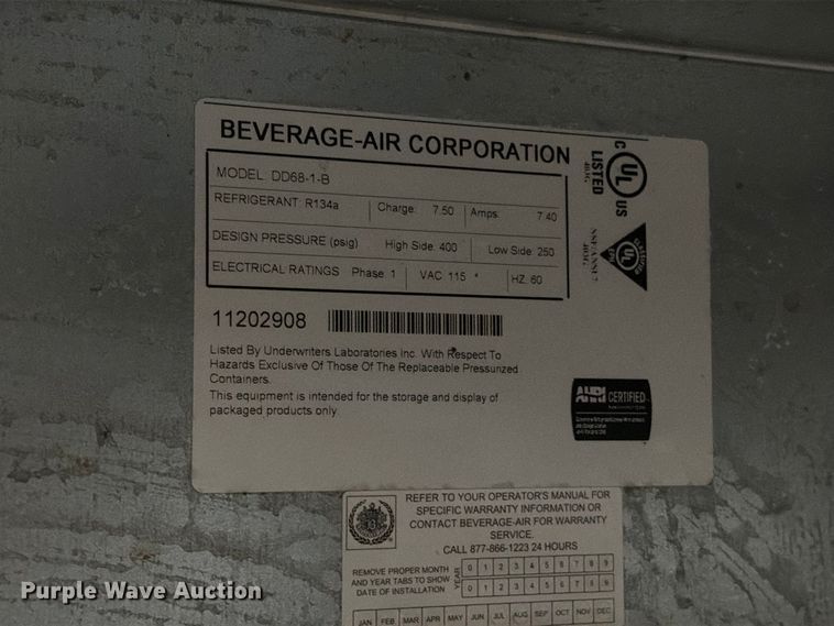 image for item FT6548 Beverage Air DD68-1-B kegerator