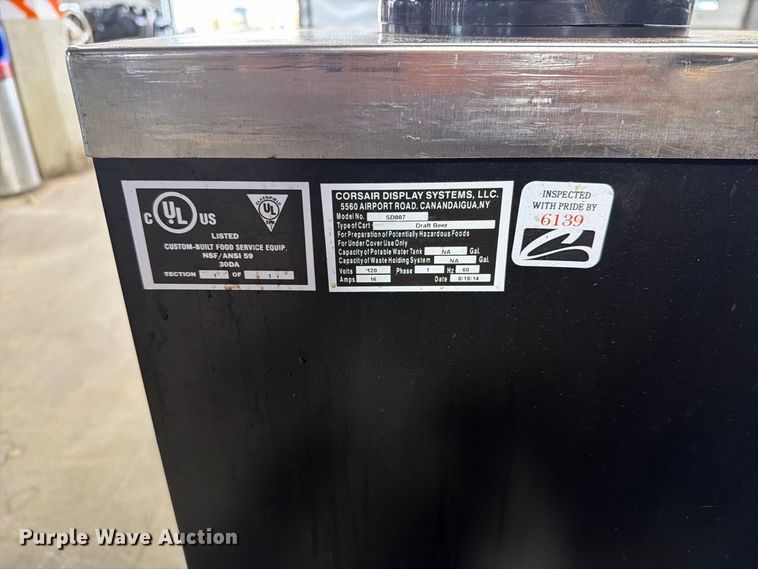 image for item FT6552 Beverage Air DD68-1-B kegerator
