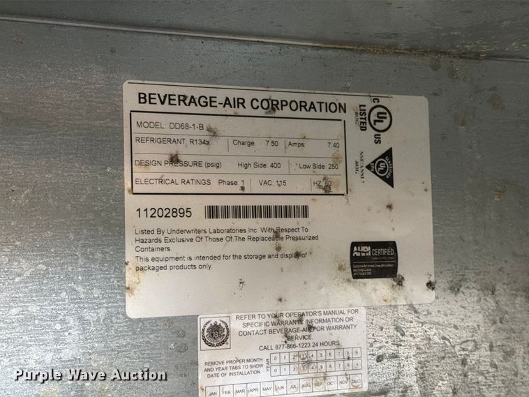 image for item FT6556 Beverage Air DD68-1-B kegerator