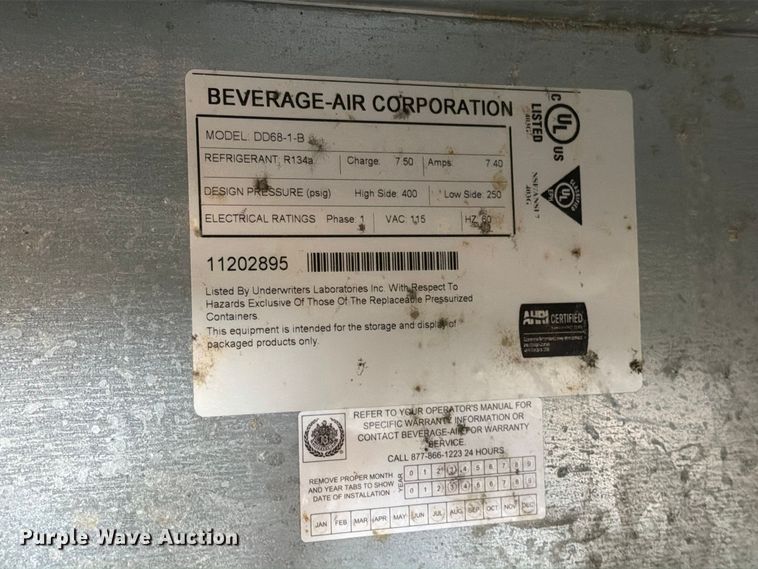 image for item FT6556 Beverage Air DD68-1-B kegerator