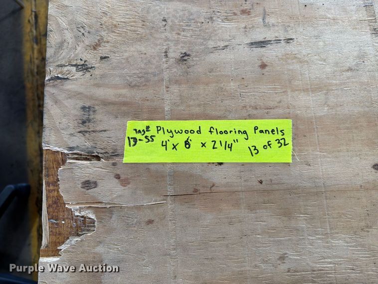 image for item FT6564 Plywood floor panels