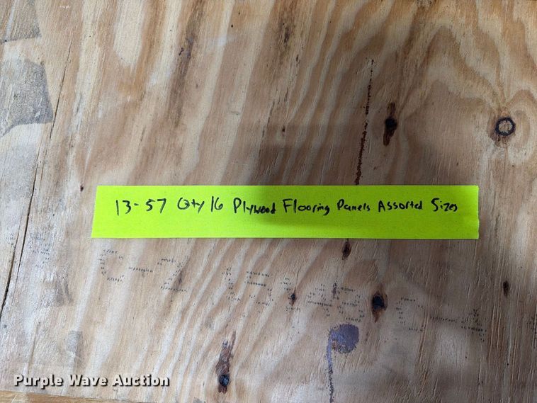 image for item FT6564 Plywood floor panels