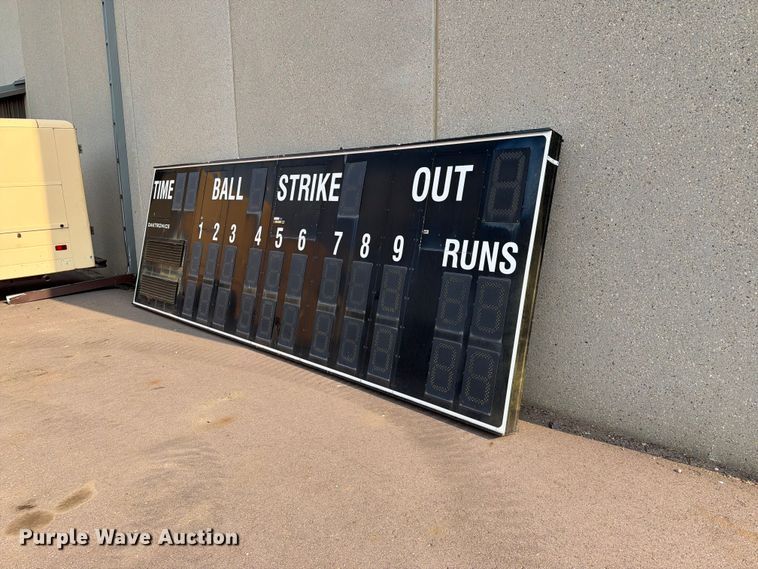 Dactronics OA-1192-2980 score board