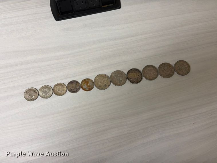 image for item FT6597 (11) silver coins