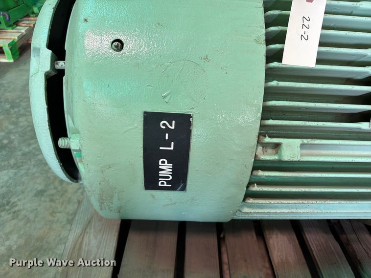 image for item FT6600 (2) Marathon 1C 449TTFS7070AN W electric motor