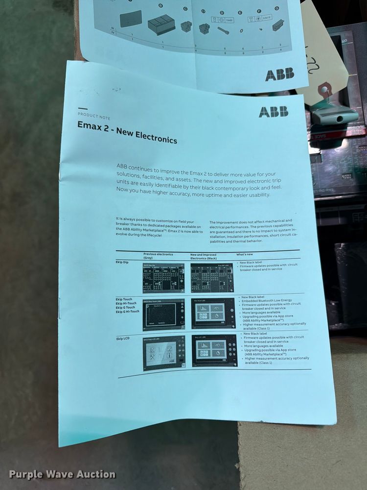 image for item FT6612 ABB Emax 2 circuit breaker