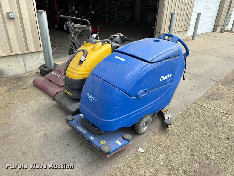 (3) floor scrubbers