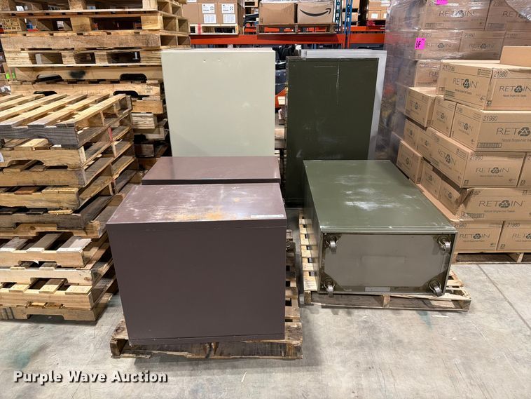 image for item FT6694 (10) Fireproof Filing Cabinets
