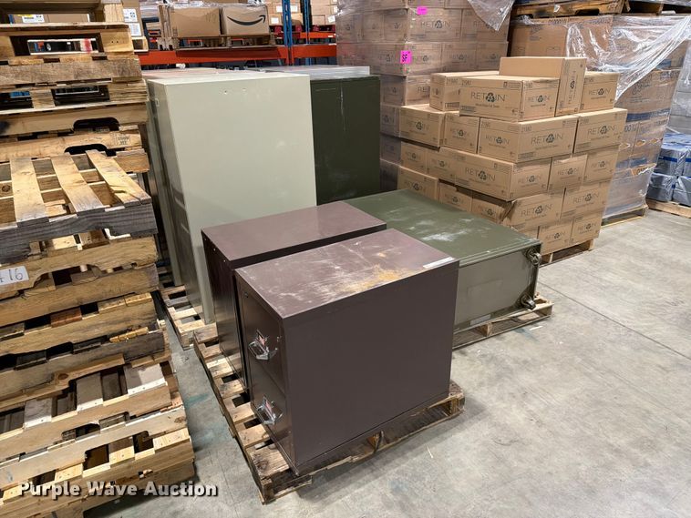 image for item FT6694 (10) Fireproof Filing Cabinets