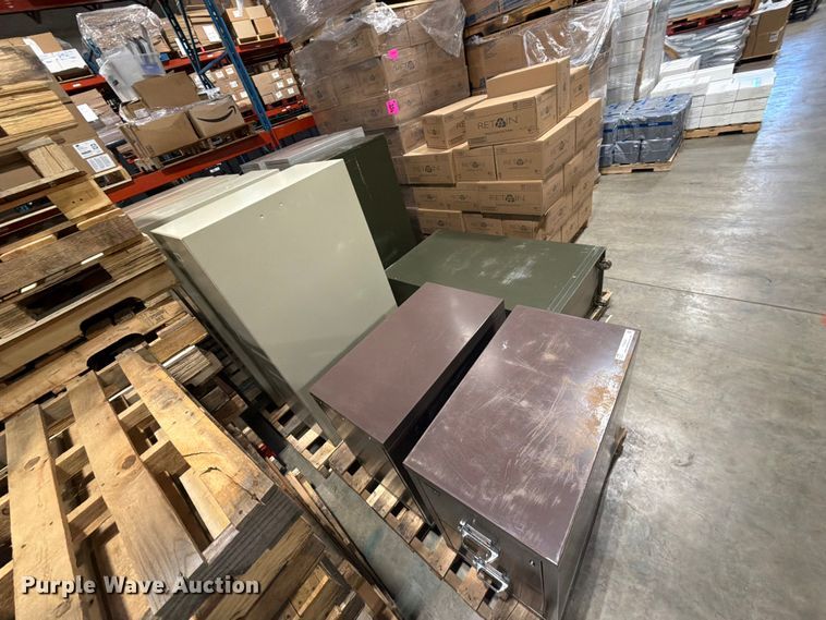 image for item FT6694 (10) Fireproof Filing Cabinets