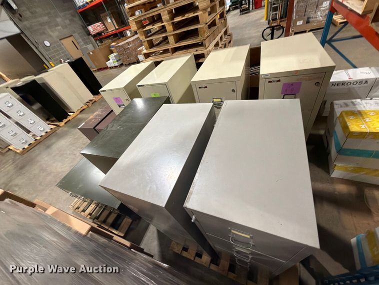 image for item FT6694 (10) Fireproof Filing Cabinets