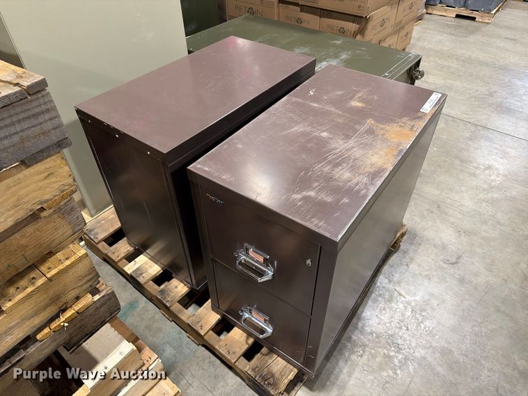 image for item FT6694 (10) Fireproof Filing Cabinets