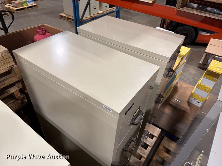 image for item FT6694 (10) Fireproof Filing Cabinets
