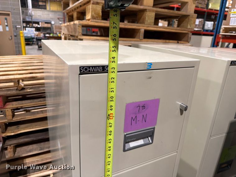 image for item FT6694 (10) Fireproof Filing Cabinets