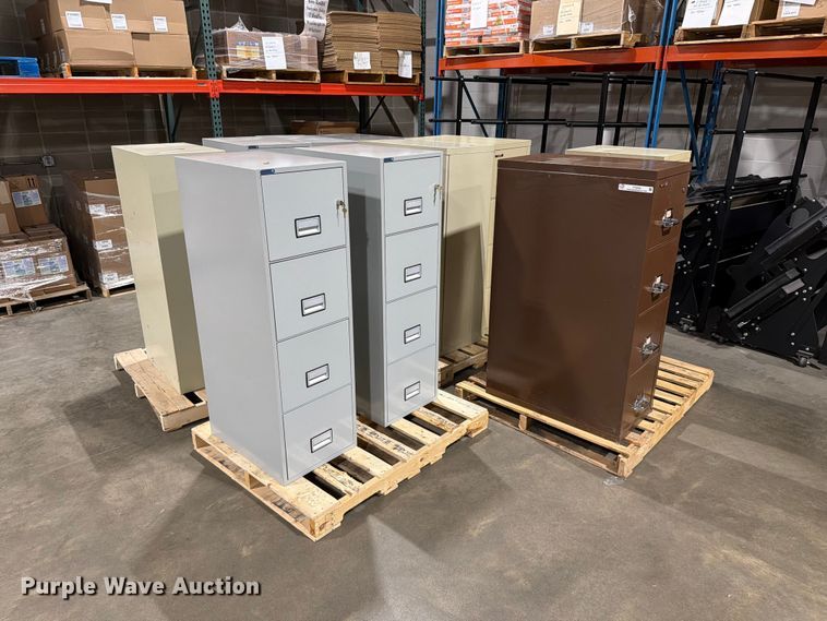image for item FT6695 (10) Fireproof File cabinets