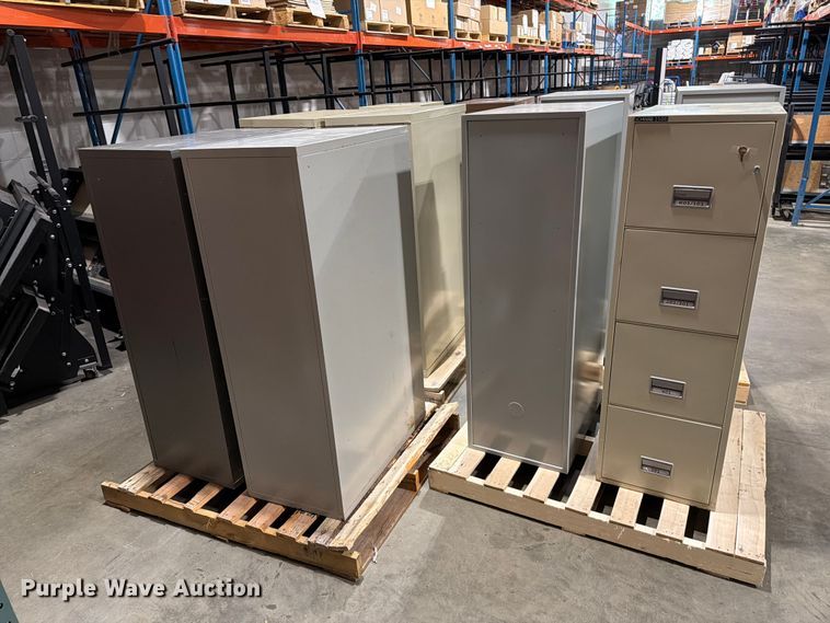 image for item FT6695 (10) Fireproof File cabinets
