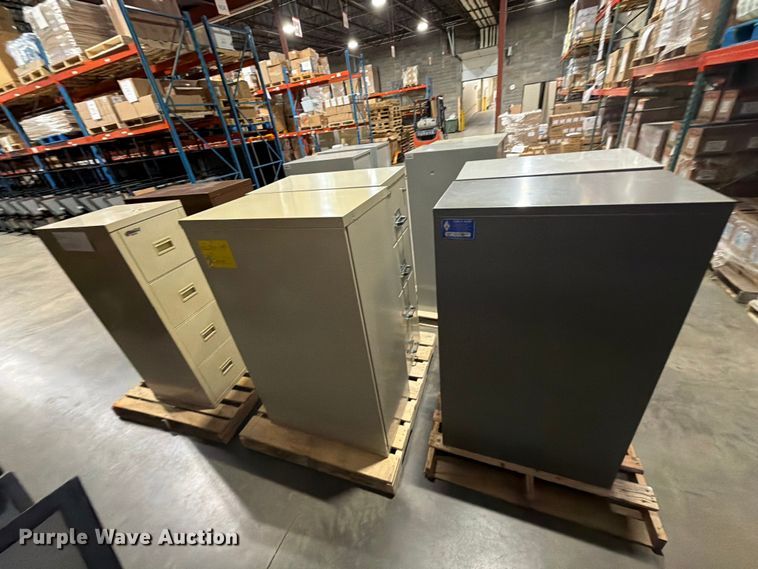 image for item FT6695 (10) Fireproof File cabinets