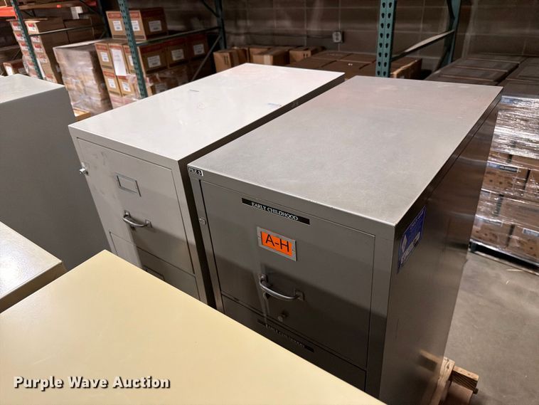 image for item FT6695 (10) Fireproof File cabinets