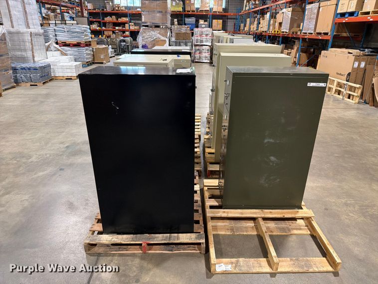 image for item FT6696 (10) Fireproof Filing Cabinets