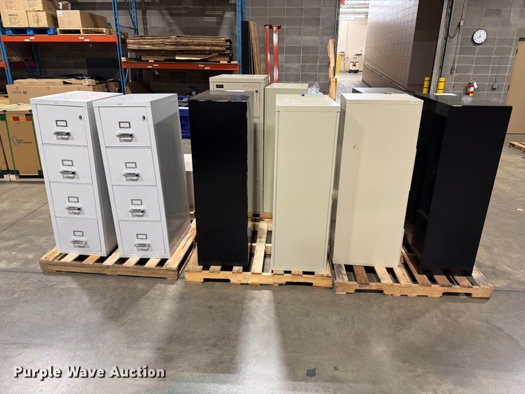 image for item FT6696 (10) Fireproof Filing Cabinets