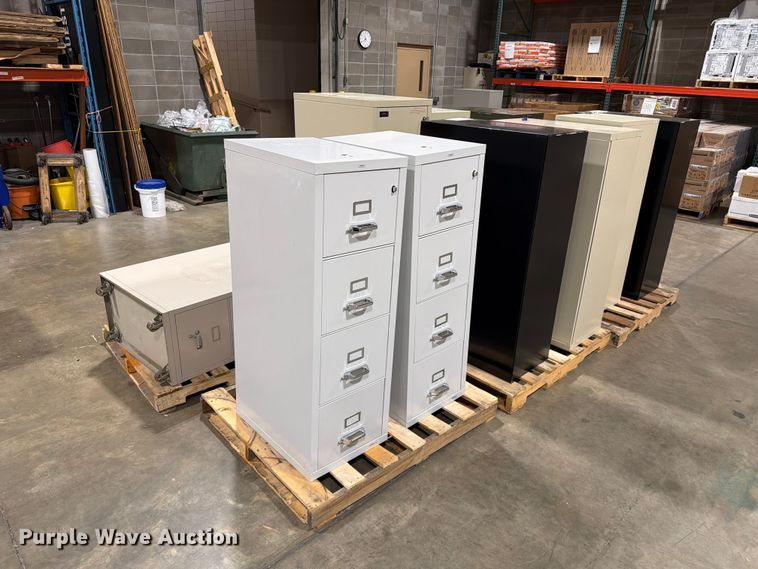 image for item FT6696 (10) Fireproof Filing Cabinets