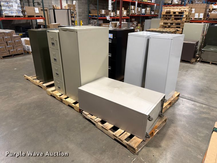 image for item FT6696 (10) Fireproof Filing Cabinets