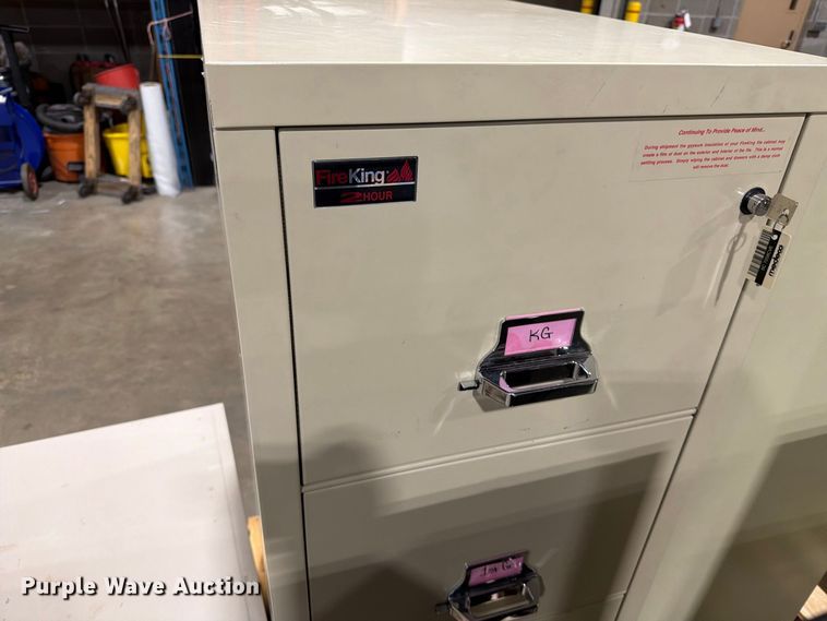 image for item FT6696 (10) Fireproof Filing Cabinets