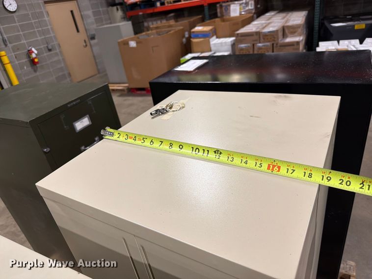 image for item FT6696 (10) Fireproof Filing Cabinets