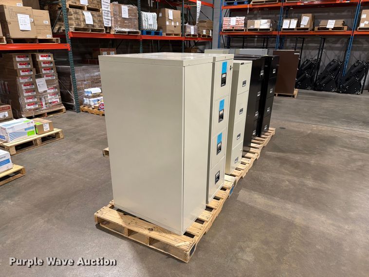 (10) Fireproof Filing Cabinets