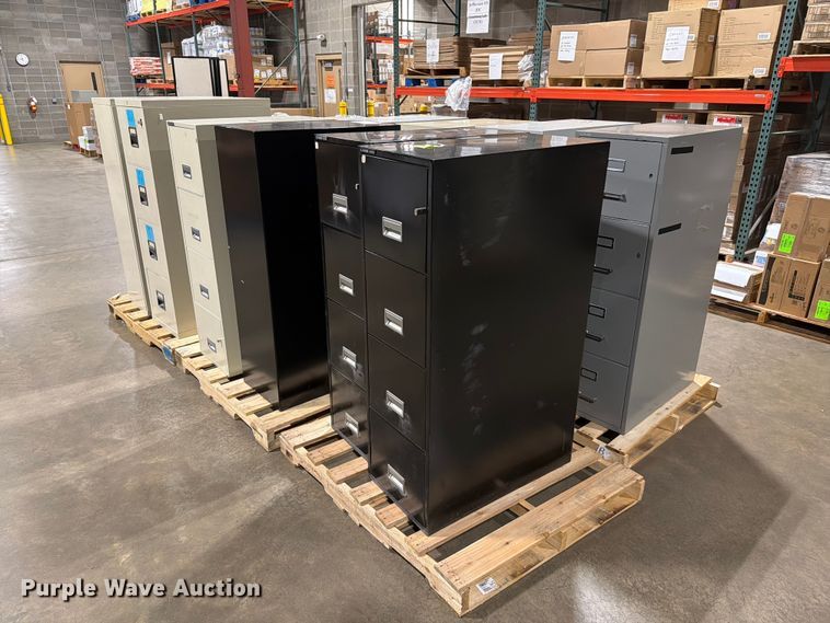 image for item FT6697 (10) Fireproof Filing Cabinets