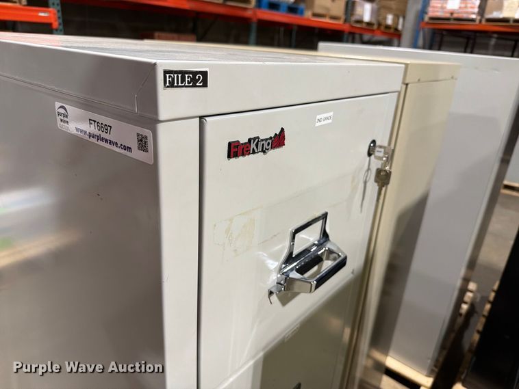 image for item FT6697 (10) Fireproof Filing Cabinets