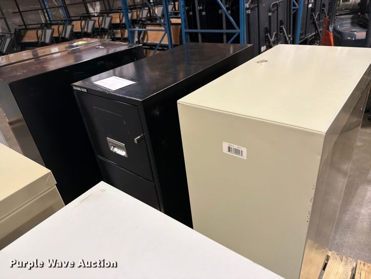 image for item FT6697 (10) Fireproof Filing Cabinets