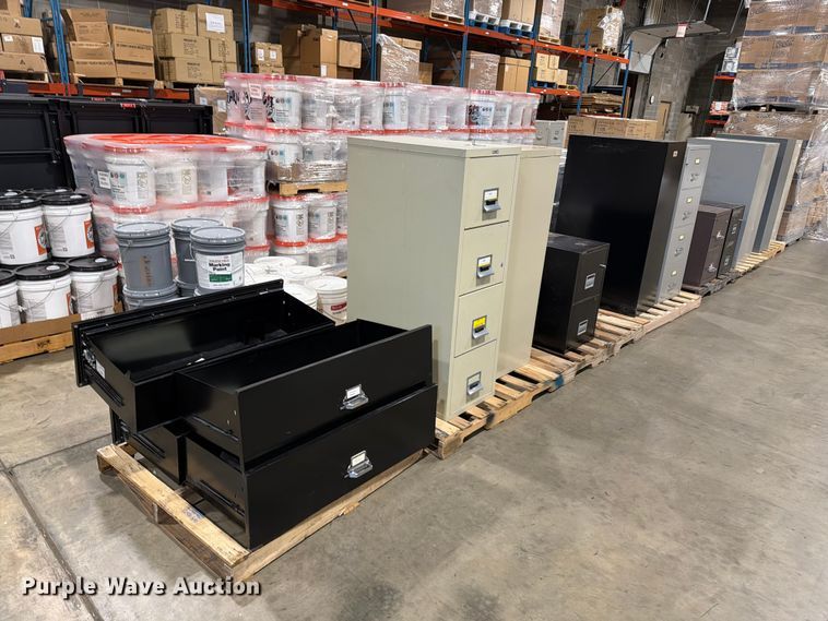 image for item FT6698 (12) Fireproof Filing Cabinets